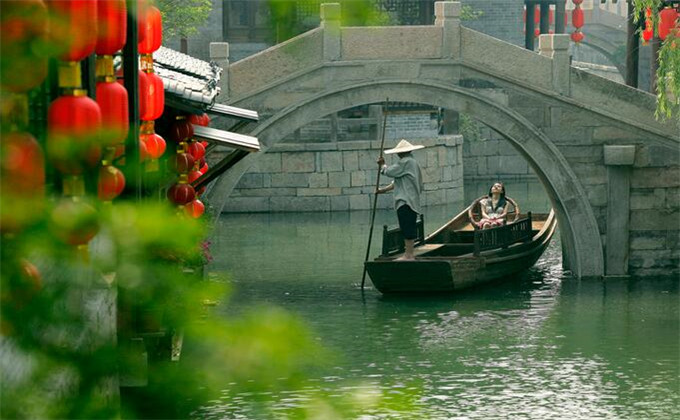 大明湖周边城市旅游景点台儿庄古城